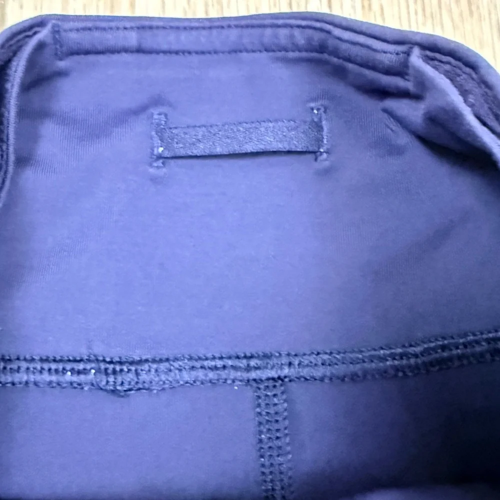 Lululemon Pace Rival Crop Running Leggings with Pockets Midnight Navy Size 4 - Picture 7 of 9